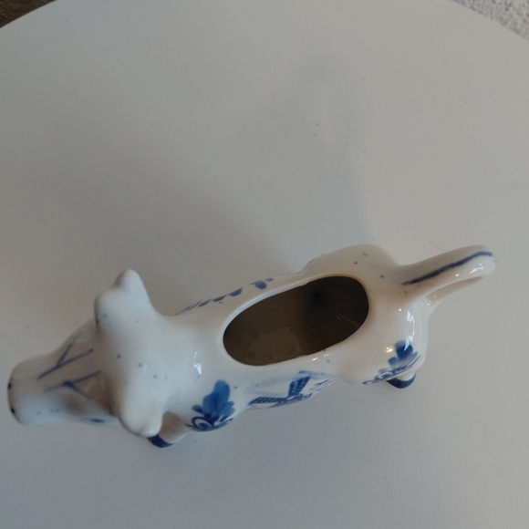 Delft Blue Pottery Holland Cow Creamer Vintage In great pre-owned condition. No - Picture 7 of 16